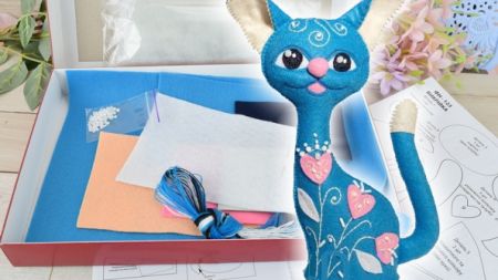 Игрушки и поделки из фетра11118
