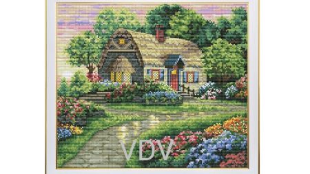 М-0301 Райський затишок, вишивка нитками хрестиком, ВДВ