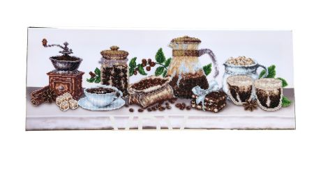 ТН-1417 Кавовий бум ВДВ, набір для вишивання бісером