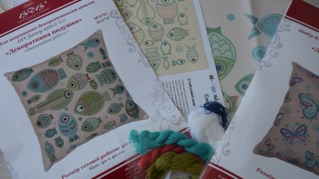 Наборы для вышивания подушек ТМ ВДВ