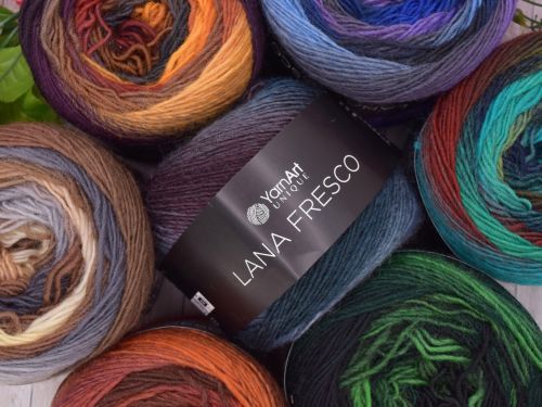 Пряжа носочная Лана Фреско ЯрнАрт Lana Fresco YarnArt нитка