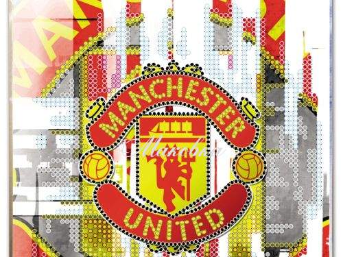 Манчестер юнайтед логотипа схема вязания