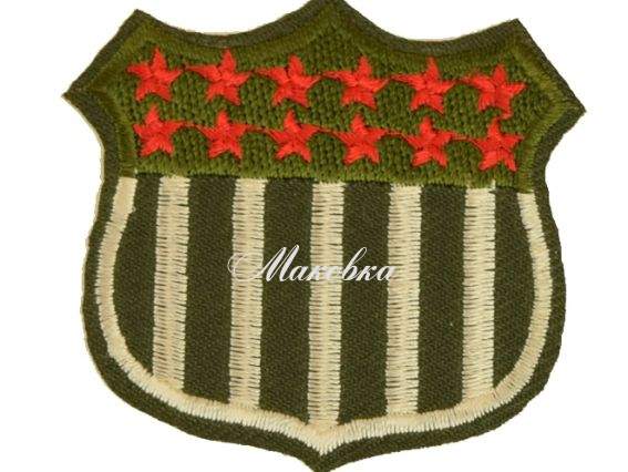 Термоаплікація Армійська в асортименті, 1 шт №8