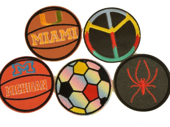Мужская Термо-Клеевая аппликация для одежды Мяч в ассортименте, 1 шт