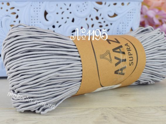 SUPRA AYAZ нитки 1195 світлий сірий