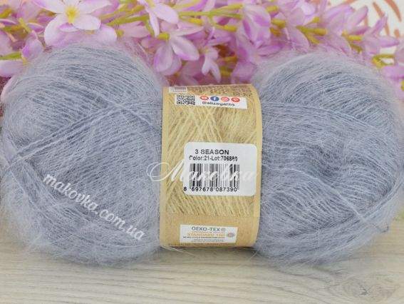 21 світлий блакитно-сірий