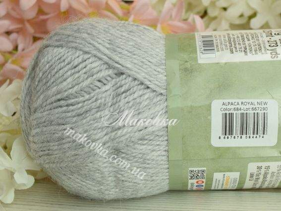 684 світло сірий меланж
