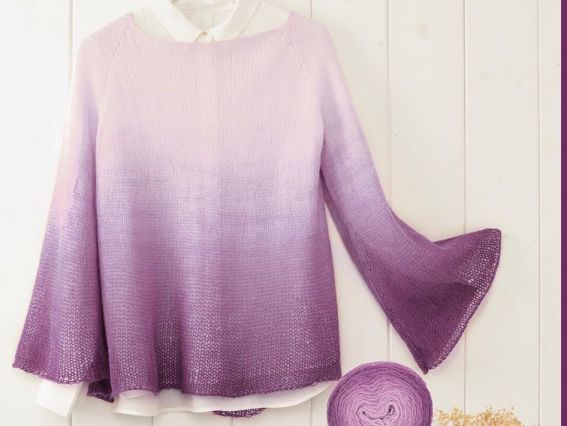 Напіввовняна пряжа Alize Angora Gold Ombre Batik (Ангора голд омбре Алізе)