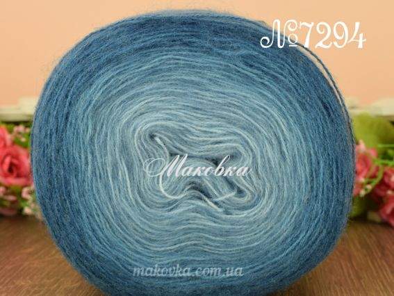 Angora Gold OMBRE BATIK Alize пряжа 7294 джинс