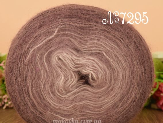 Angora Gold OMBRE BATIK Alize пряжа 7295  запорошена троянда