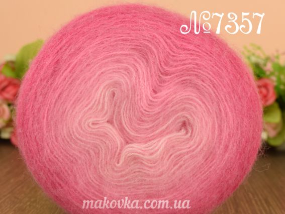 Angora Gold OMBRE BATIK Alize пряжа 7357 розовый