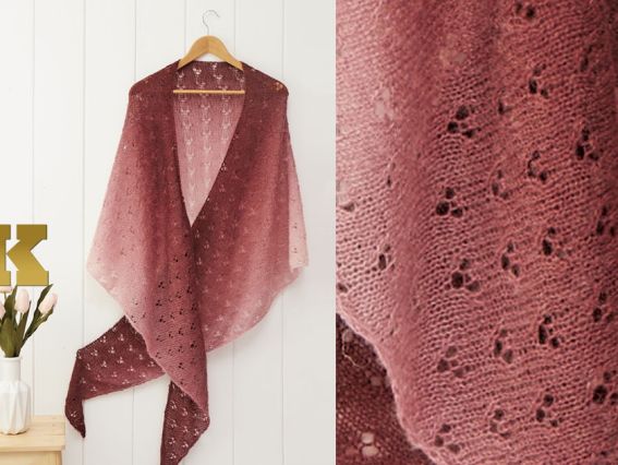 Напіввовняна пряжа Alize Angora Gold Ombre Batik (Ангора голд омбре Алізе)