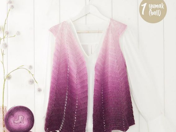 Напіввовняна пряжа Alize Angora Gold Ombre Batik (Ангора голд омбре Алізе)