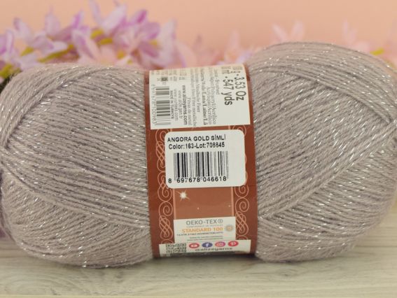 163 світлий кавовий з сріблом