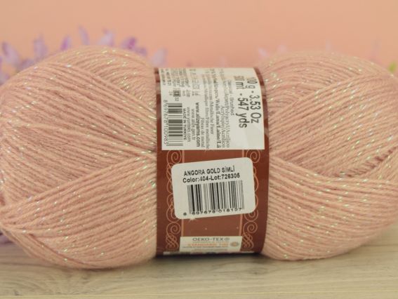 404 світлий персик з голографним люр.