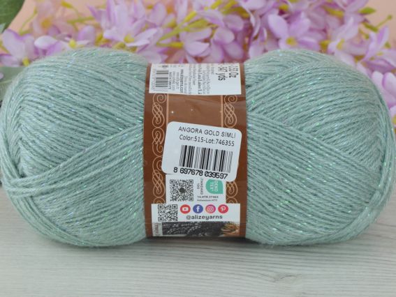 515 світлий блакитно-салатовий