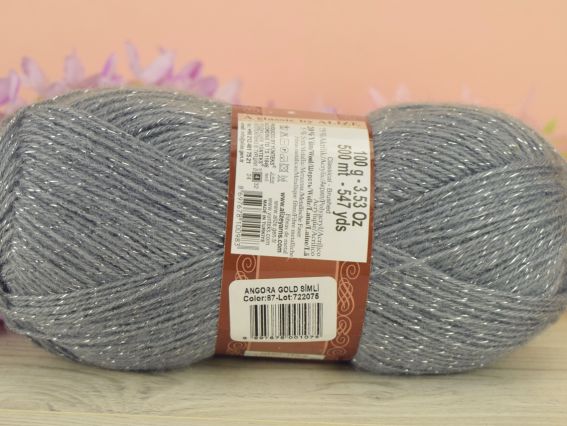 87 темний сірий зі сріблом