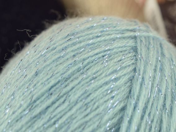 Пряжа Ангора голд симли Ализе с люрексом полушерстяная Alize Angora Gold SIMLI