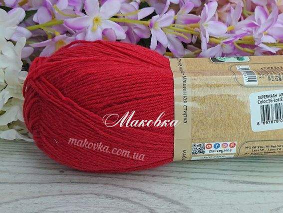 56 червоний