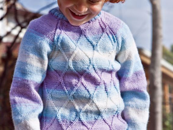 Пряжа Алізе Бебі Вул Батик Alize Baby Wool Batik дитяча нитка