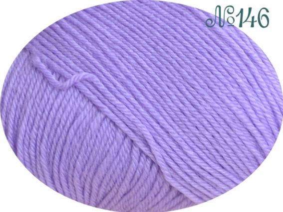 Baby Wool Alize пряжа 146 бузковий