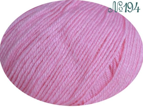 Baby Wool Alize пряжа 194 розовый