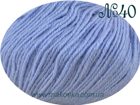 Baby Wool Alize пряжа 40 блакитний
