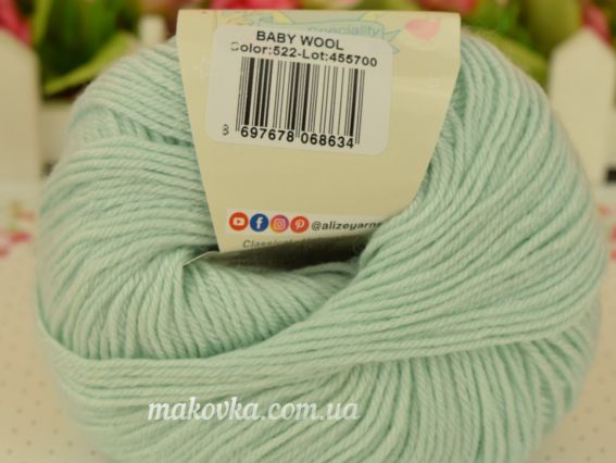 522 світла вода (блакитний)