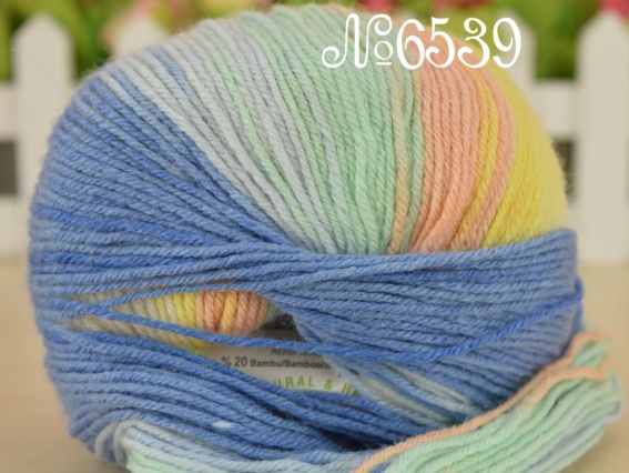 Baby Wool Batik Alize пряжа 6539