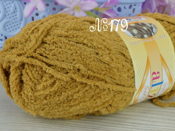 Baby Softy Alize пряжа 179 охра
