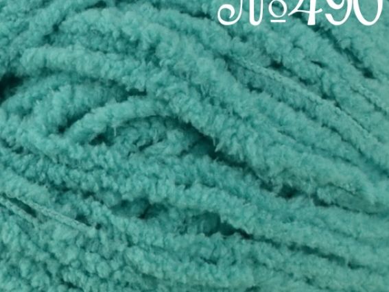 Baby Softy Alize пряжа 490 зелений (темно-м ятний)