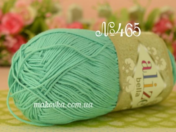 Bella Alize однотонна пряжа 465 Mint