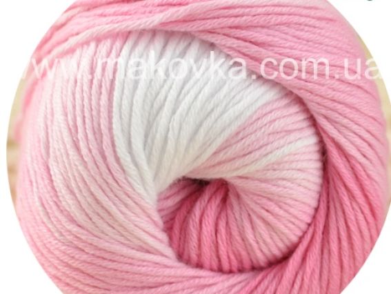2126 рожевий-білий