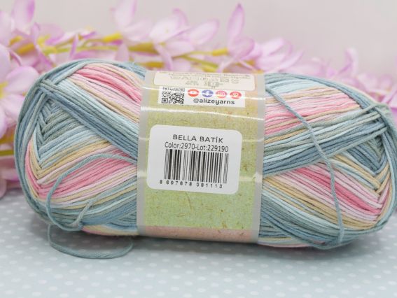 2970 блакитно-сірі-блакитні-рожеві-