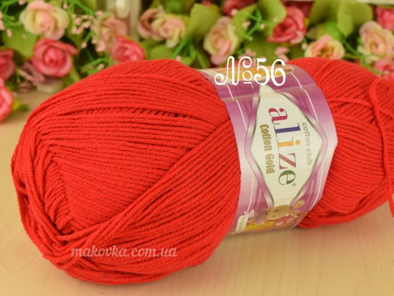 56 червоний