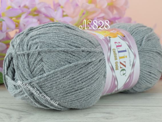 828 сірий рябий