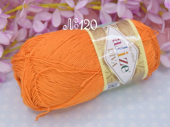 120 яскравий помаранчевий