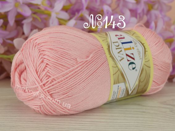 143 світлий персиково-рожевий
