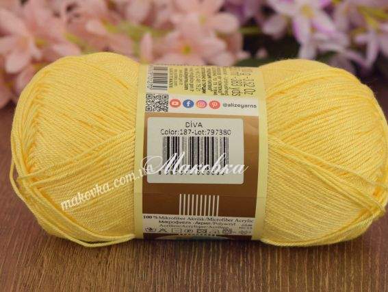 187 жовтий світлий 