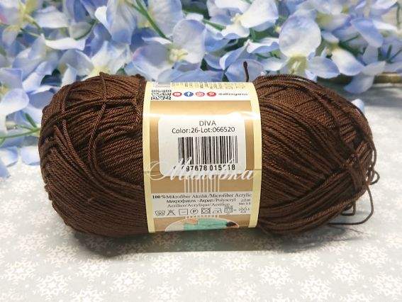 26 коричневий