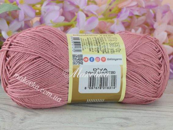 354 запорошений рожевий