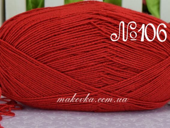 DIVA Stretch Alize пряжа 106 красный