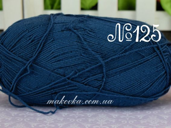 DIVA Stretch Alize пряжа 125 темно-синий