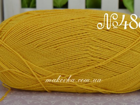 DIVA Stretch Alize пряжа 488 жовтий