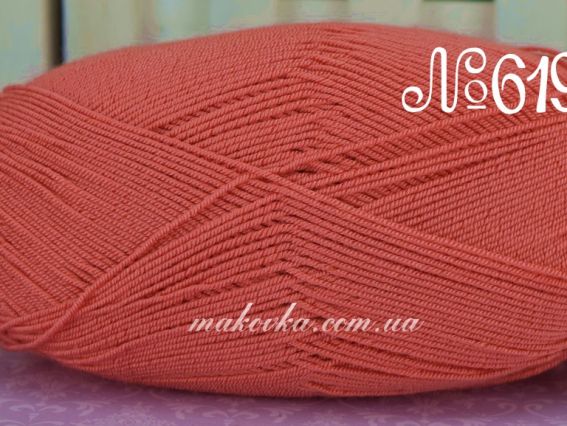 DIVA Stretch Alize пряжа 619 коралловый