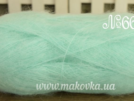 Kid Mohair Alize (кид мохер ализе) пряжа 669 світла бірюза