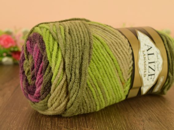 Lanagold Batik Alize пряжа 3940