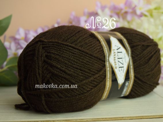 26 коричневий