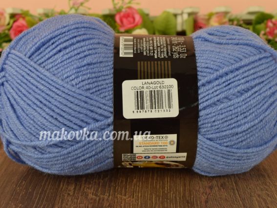 40 блакитний