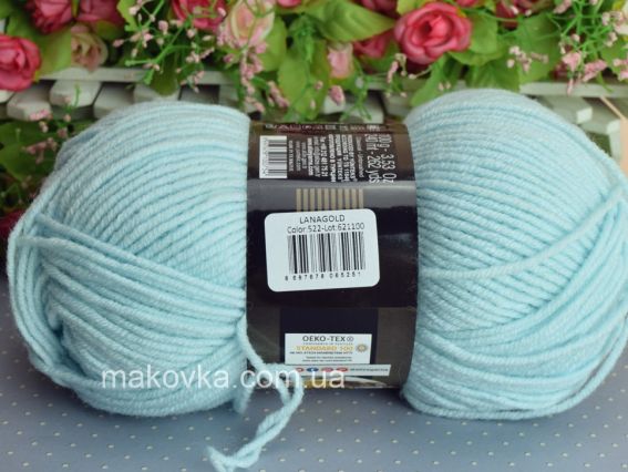 522 блідий бірюзовий